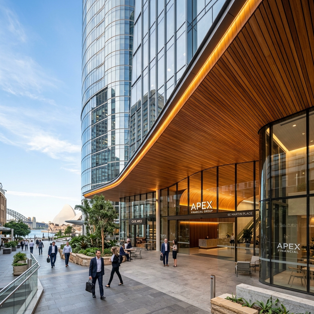 Proprietary commercial real estate building