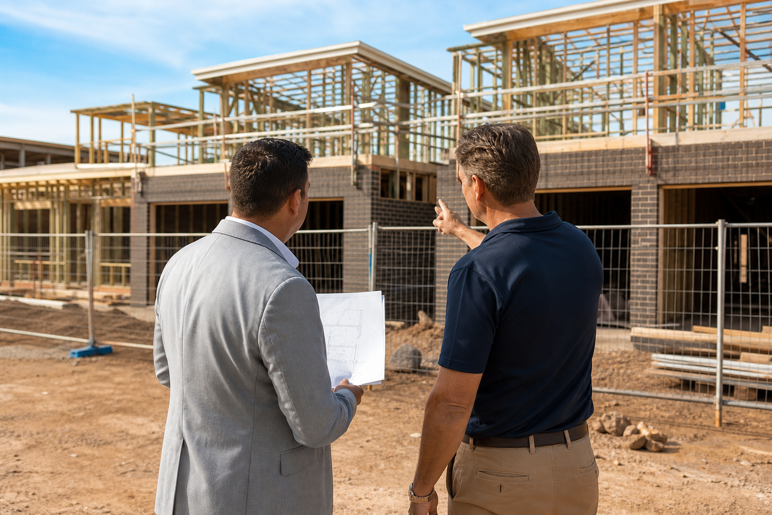 Co-development with local builders