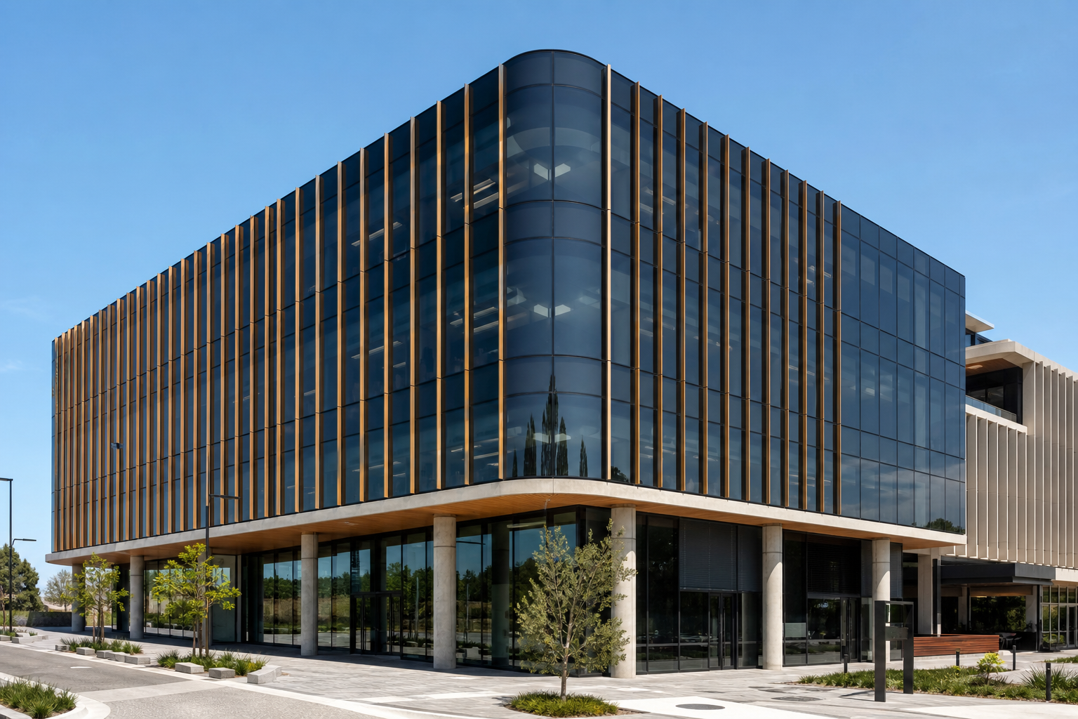 Contemporary Commercial Office Building