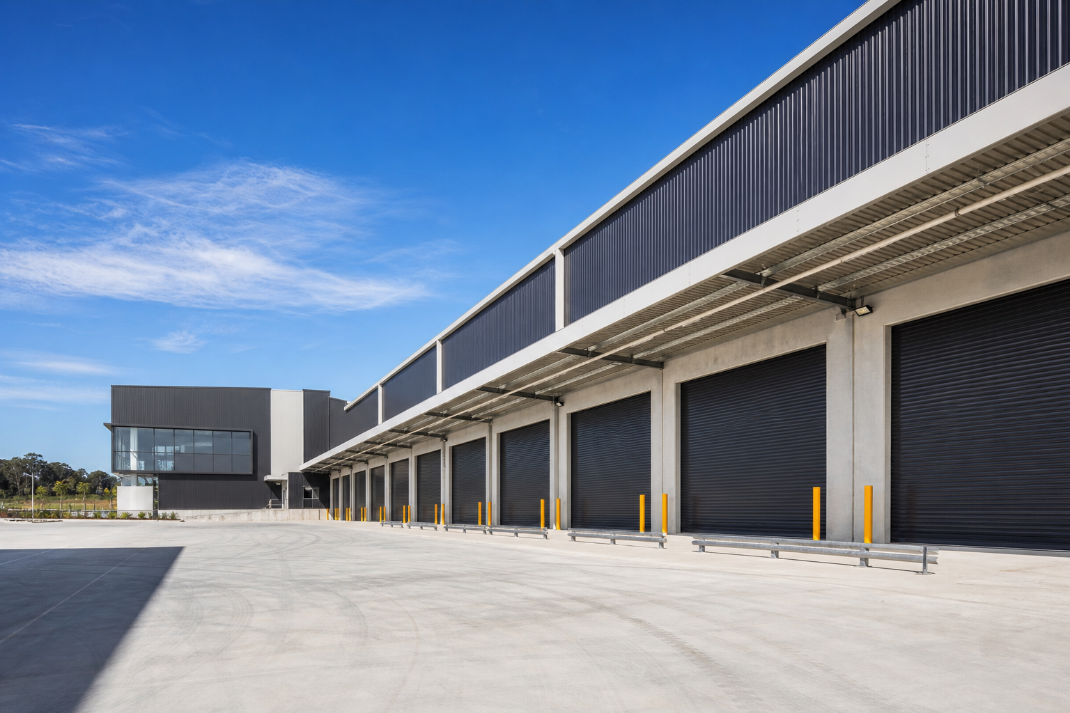 Logistics facility warehouse